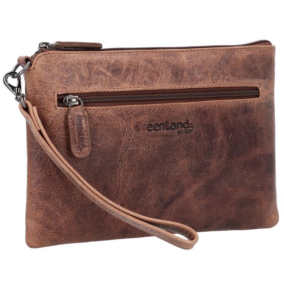 Greenland Nature Montana Borsa da uomo Protezione RFID Pelle 26 cm