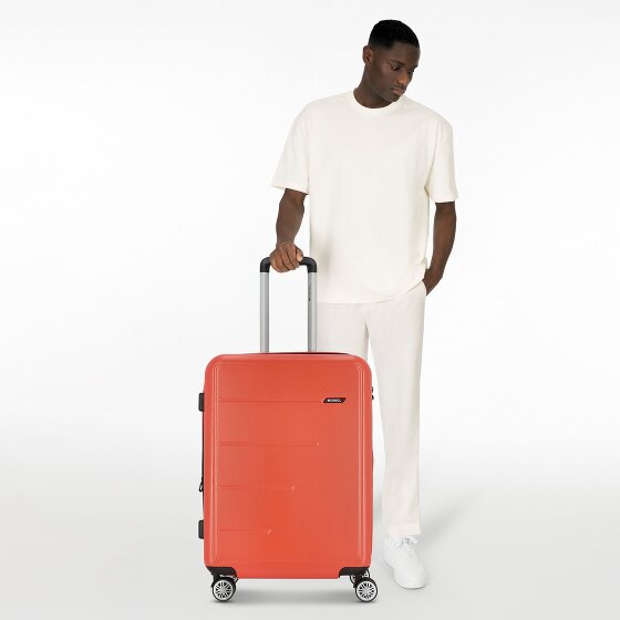 Gabol Future Plus 4 ruote Carrello 66 cm con piega di espansione