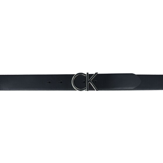 Calvin Klein Cintura con logo CK in pelle