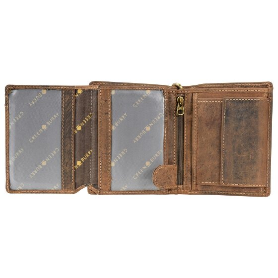 Greenburry Portafoglio vintage VIII in pelle 10 cm