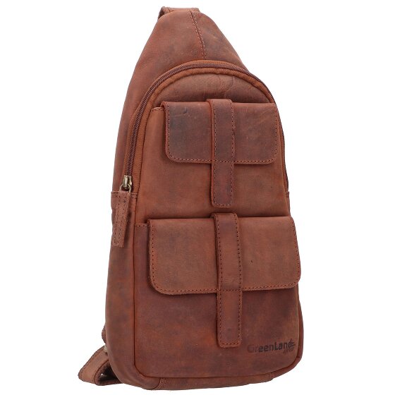 Greenland Nature Montenegro Borsa a tracolla in pelle 36 cm