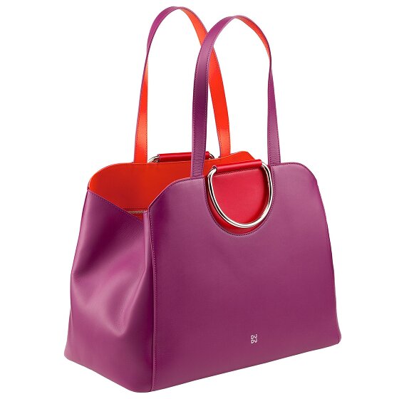 DuDu Borsa shopper in pelle 36 cm