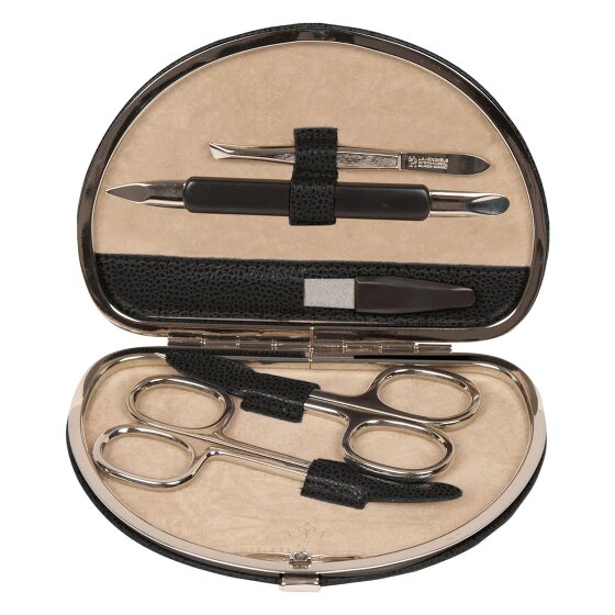 Windrose Beluga Scatola per gioielli Pelle 13.5 cm