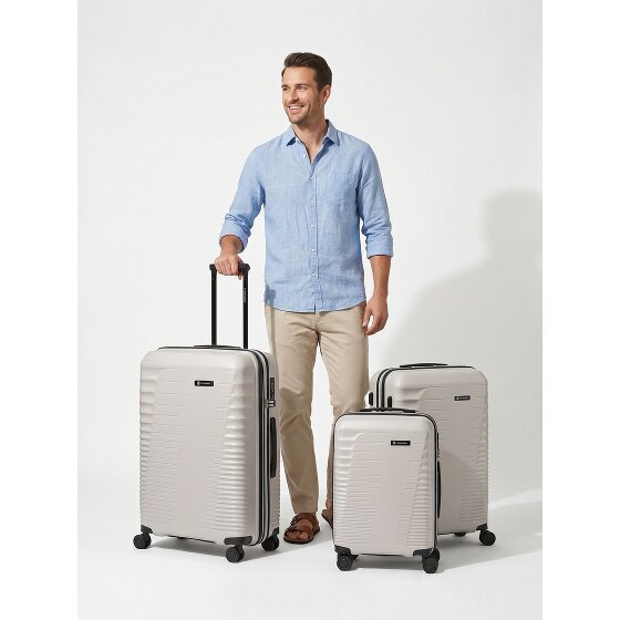 Farmhood Eco Edition 4 ruote Set di valigie 3 pezzi espandibile