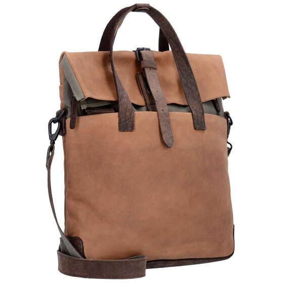 Harold's Twister Cartella con funzione di zaino in pelle 34 cm Scomparto per laptop Harold's Twister Cartella con funzione di zaino in pelle 34 cm Scomparto per laptop