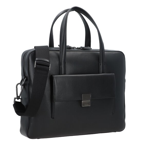 Calvin Klein Iconic Plaque Valigetta 36 cm Scomparto per laptop