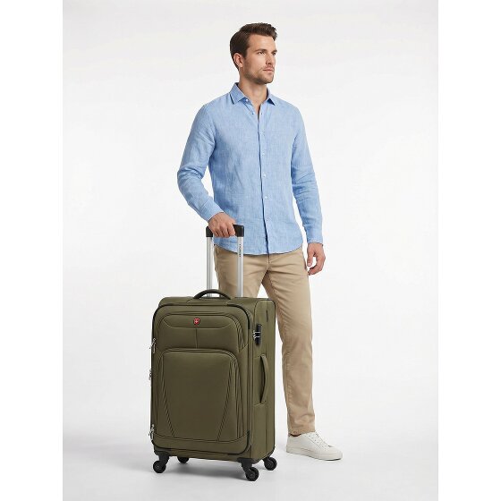 Wenger Beaumont 4 ruote Carrello M 67 cm con piega di espansione
