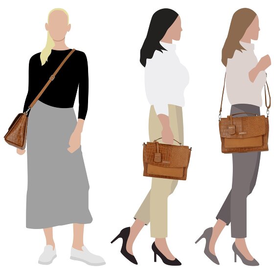 Burkely Cool Colbie Borsa a tracolla Pelle 25 cm Burkely Cool Colbie Borsa a tracolla Pelle 25 cm