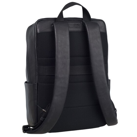 Leonhard Heyden Hamburg Zaino in pelle 40 cm Scomparto per laptop