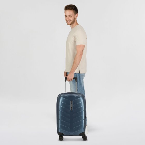 Samsonite Attrix 4 ruote Carrello della cabina 55 cm con piega di espansione