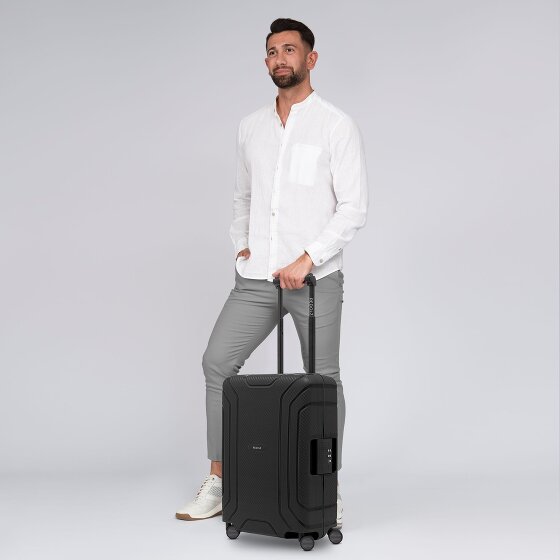 Redolz Essentials 15 Carrello da cabina a 4 ruote da 55 cm con fissaggio a tre punti