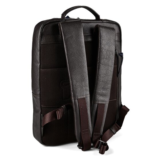Braun Büffel Novara Zaino da lavoro Vera Pelle 40 cm Vano porta PC