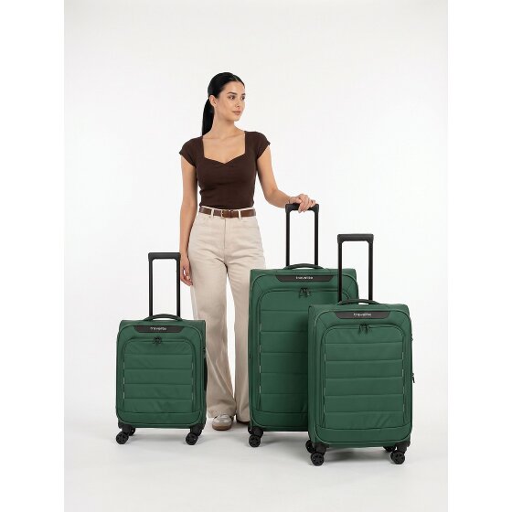 Travelite Skaii 4 ruote Set di valigie 3 pezzi espandibile