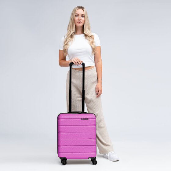 Franky Munich 4.0 4 ruote Carrello della cabina S 53 cm con piega di espansione