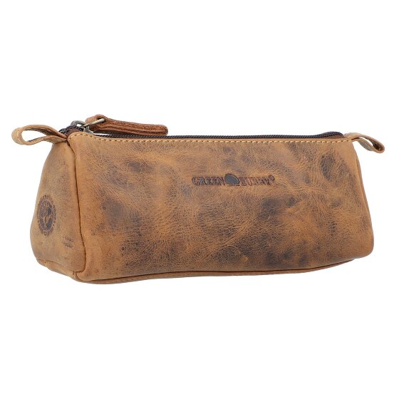 Greenburry Portamatite vintage in pelle 19 cm