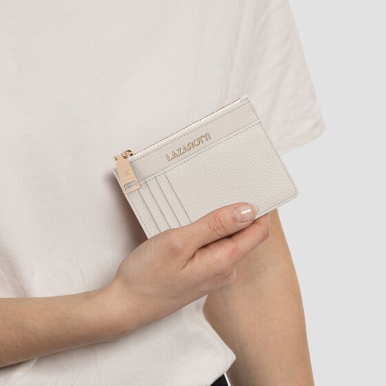 Lazarotti Bologna Portachiavi in pelle 11,5 cm con scomparto per air tag