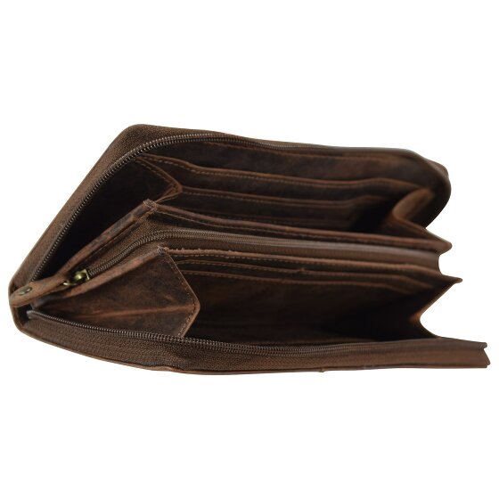 Greenland Nature Portafoglio classico in pelle 19 cm