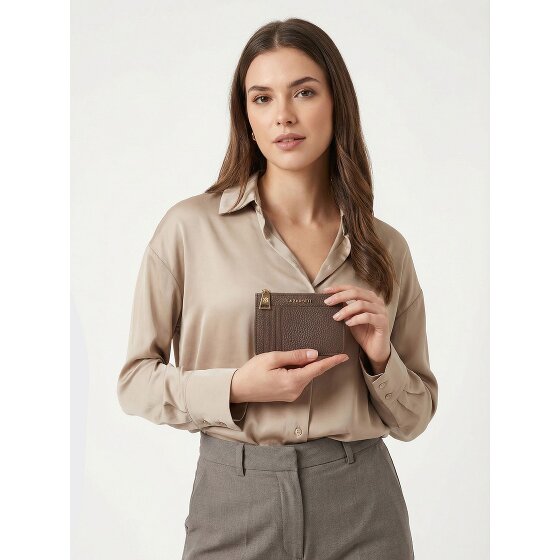 Lazarotti Bologna Portachiavi in pelle Portacarte in pelle 11,5 cm con scomparto per air tag