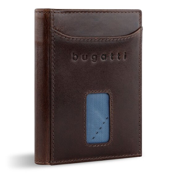 bugatti Secure Slim Portafoglio Protezione RFID Pelle 8 cm