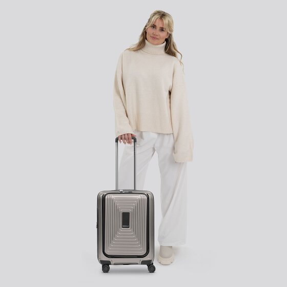 Redolz Essentials 14 4 ruote Carrello della cabina S 55 cm Scomparto per laptop con piega di espansione