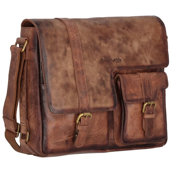 Greenland Nature Mascu & Line Borsa a tracolla in pelle 30 cm