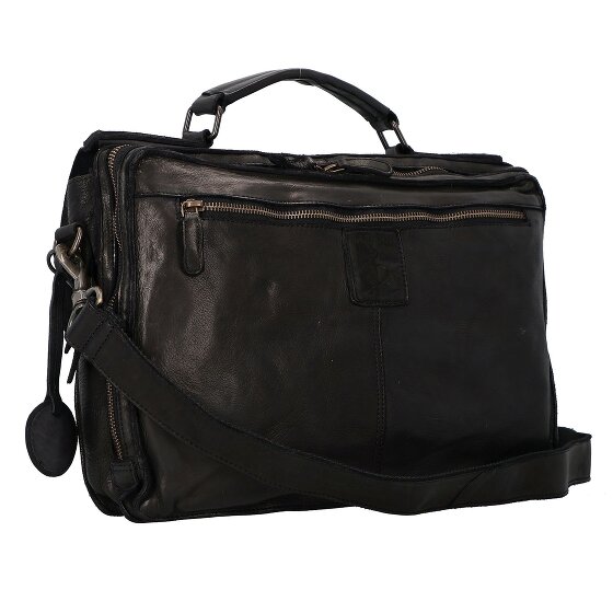 Harbour 2nd Ashton Messaggero Vera Pelle 25 cm Vano porta PC