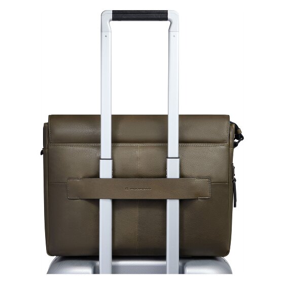 Piquadro Harper Cartella Messenger Pelle 37 cm Scomparto per laptop