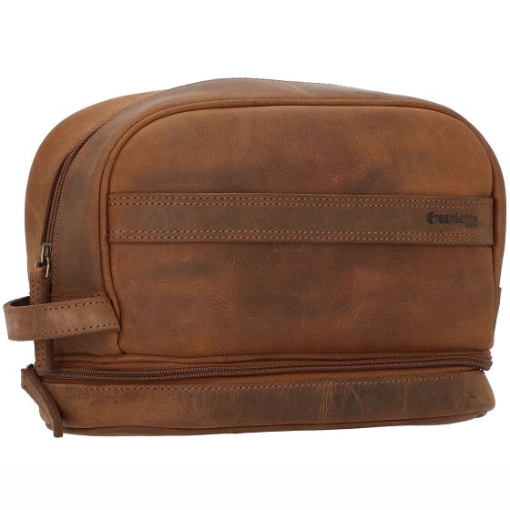 Greenland Nature Montenegro Borsa da toilette Pelle 24 cm