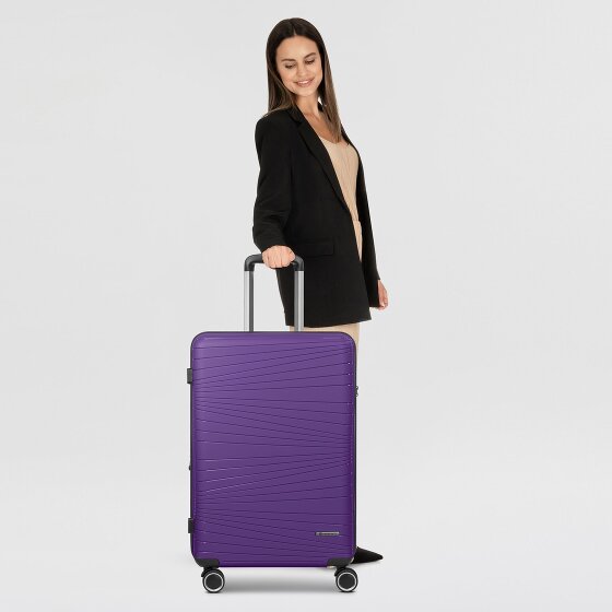 Franky Dallas 3.0 Carrello a 4 ruote M 65 cm con piega elastica