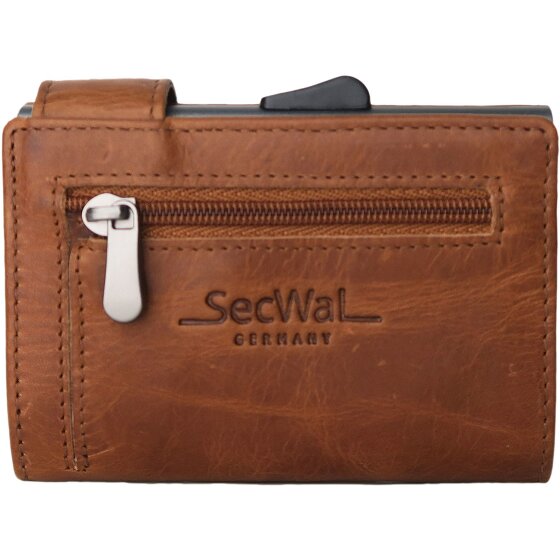 SecWal SecWal 1 portafoglio porta carte di credito RFID in pelle 9 cm