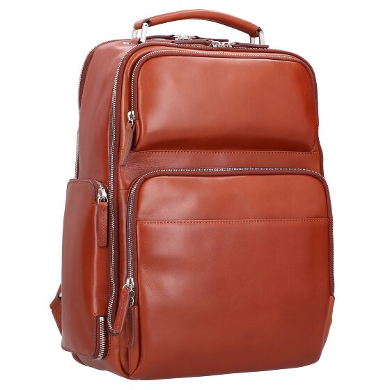 Leonhard Heyden Cambridge Zaino in pelle 42 cm Scomparto per laptop