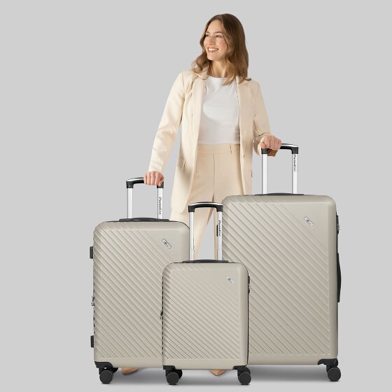 Check.In Paradise 2.0 4 ruote Set di valigie 3 pezzi con piega di espansione