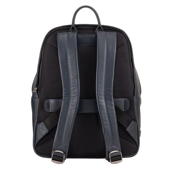 DuDu New York Zaino da giorno Vera Pelle 41 cm Vano porta PC