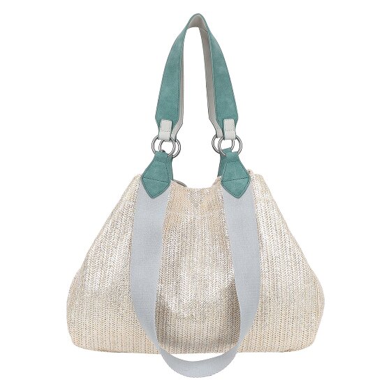 Fritzi aus Preußen Limited Painted Straw Borsa a tracolla 43 cm