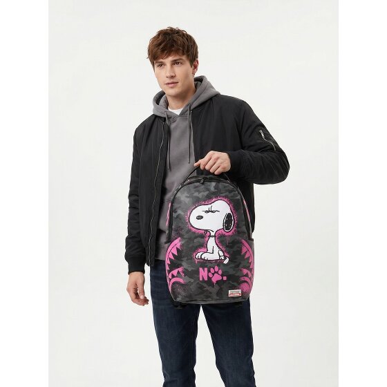 Sprayground Snoopy Pink Stencil Zaino da giorno 45 cm Scomparto per laptop