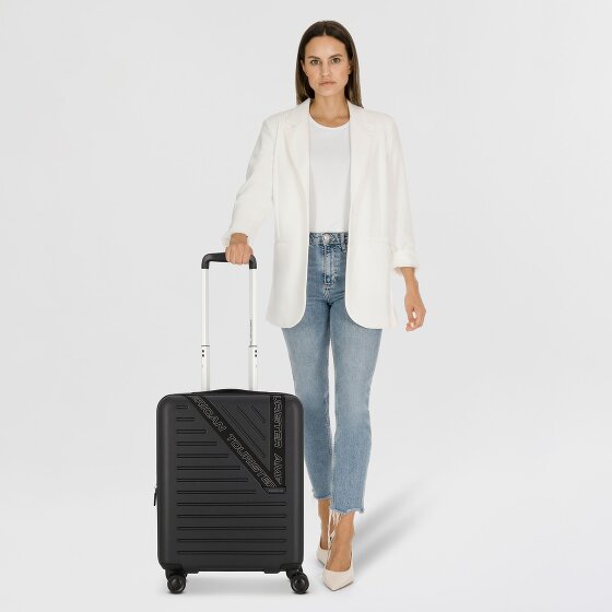 American Tourister Dynabelt 4 ruote Carrello della cabina 55 cm con piega di espansione