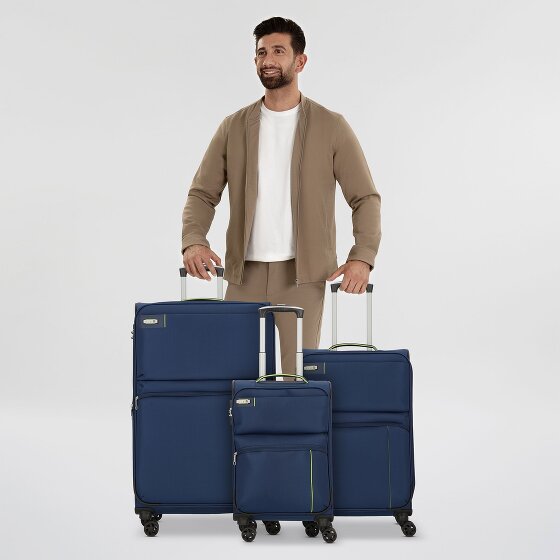 d&n Travel Line 6704 4 ruote Set di valigie 3 pezzi