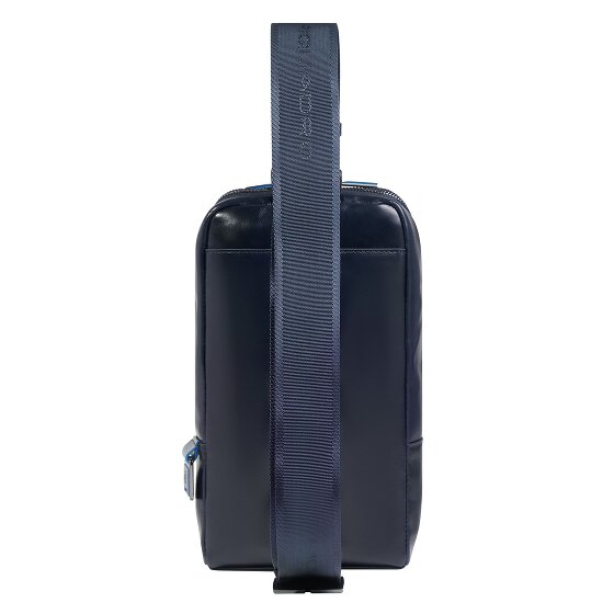 Piquadro Blue Square Vera Pelle 25 cm