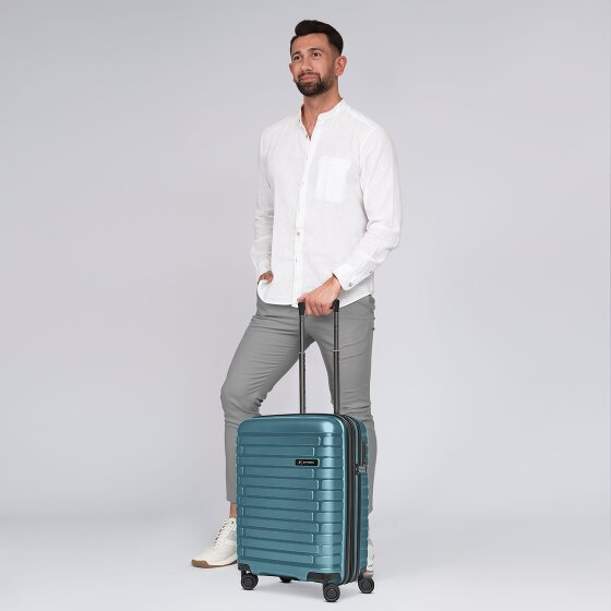 Pactastic Collection 04 THE CABIN + 4 ruote Carrello della cabina S 55 cm con piega di espansione