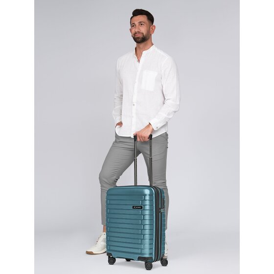 Pactastic Collection 04 THE CABIN + 4 ruote Trolley cabina S 55 cm espandibile