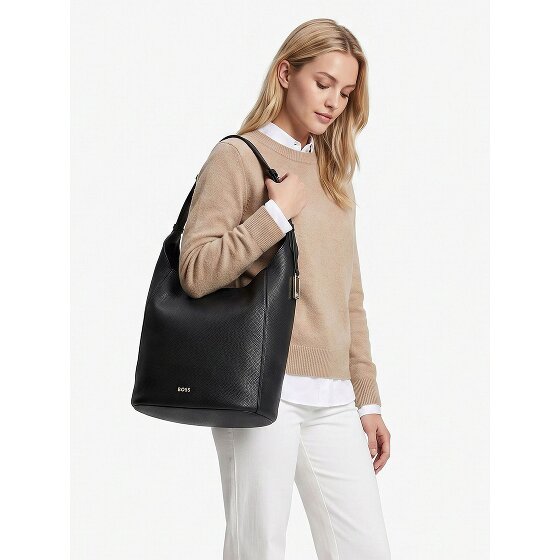 Boss Ameline Borsa a spalla Vera Pelle 30 cm