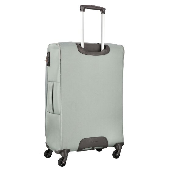 Samsonite Set di valigie Anafi a 4 ruote, 3 pezzi con piega elastica, super leggero