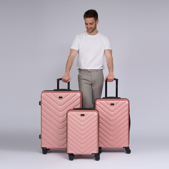 Redolz Essentials 07 3-SET 4 ruote Set di valigie 3 pezzi
