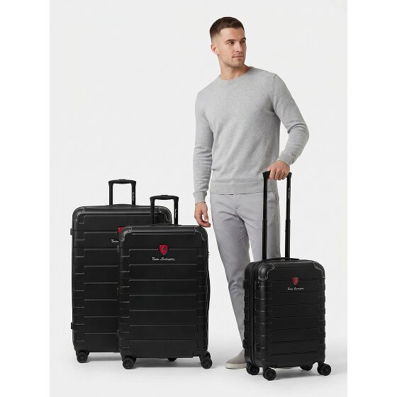 Tonino Lamborghini Tonino Lamborghini Milano Carrello 3-SET con piega elastica e Trolley XL