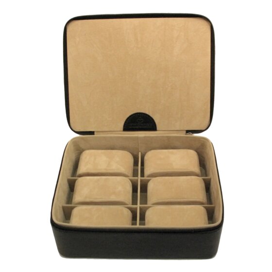 Windrose Beluga Scatola per gioielli Pelle 19 cm