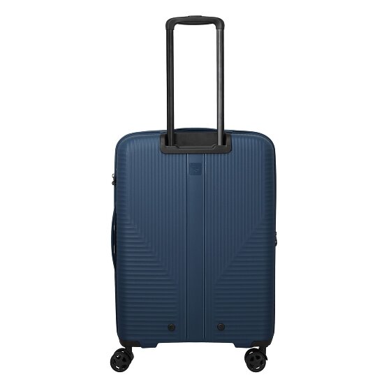 Travelite Air Stripe 4 ruote Set di valigie 3 pezzi con piega di espansione
