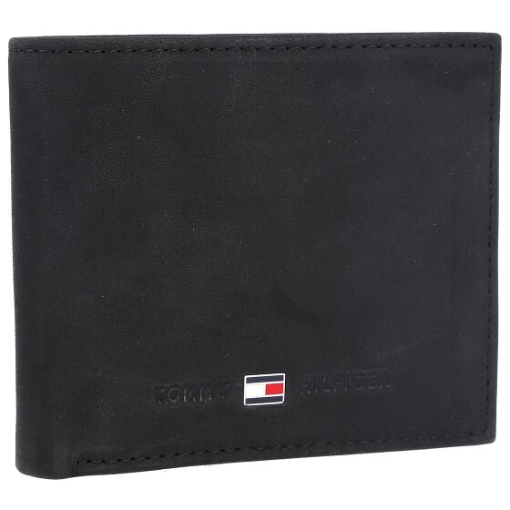 Tommy Hilfiger Portafoglio Johnson in pelle 10,5 cm
