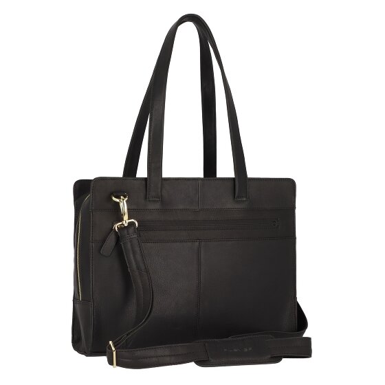 Plevier Pharos Valigetta Pelle 37.5 cm Scomparto per laptop