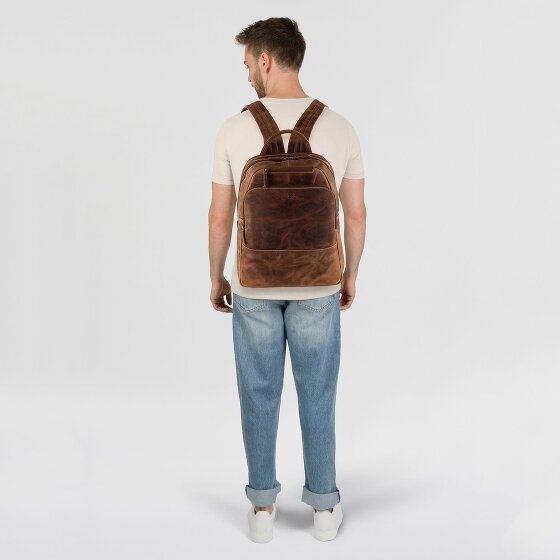 Greenburry Vintage Zaino da giorno Pelle 43 cm Scomparto per laptop