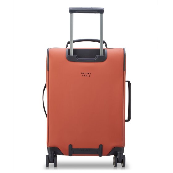Delsey Paris Turenne Soft 4 ruote Carrello della cabina 55 cm con piega di espansione